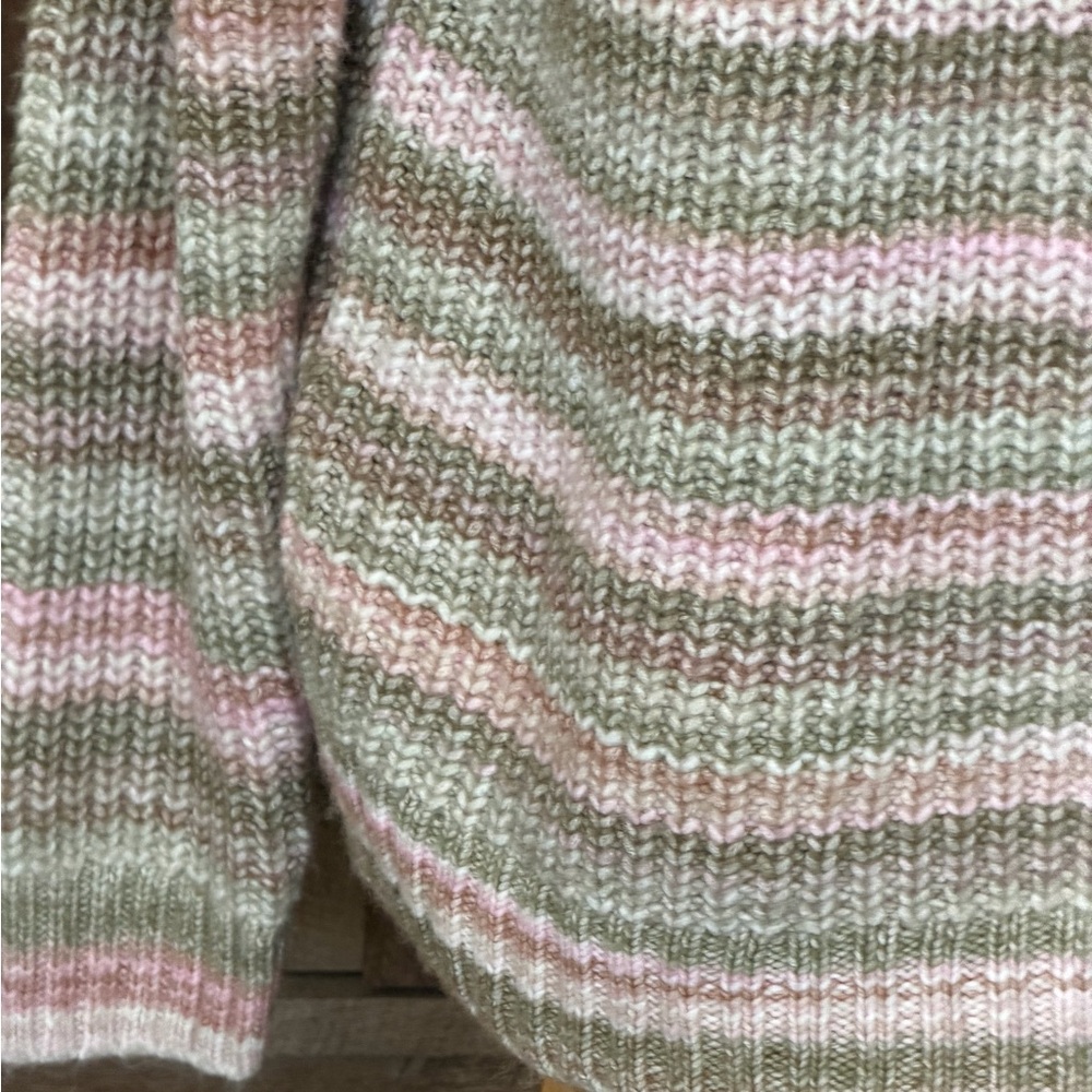 BP Multicolor Striped Crew Neck Sweater New With Tags - Picture 7 of 14